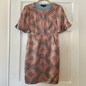 100% Silk Nanette Lepore Geometric dress